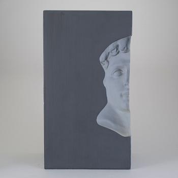 ROY ADZAK, "Untitled" Signed Adzak.  Painted masonite.