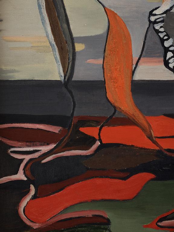 Siri Rathsman, olja på duk, signerad och daterad 1936.