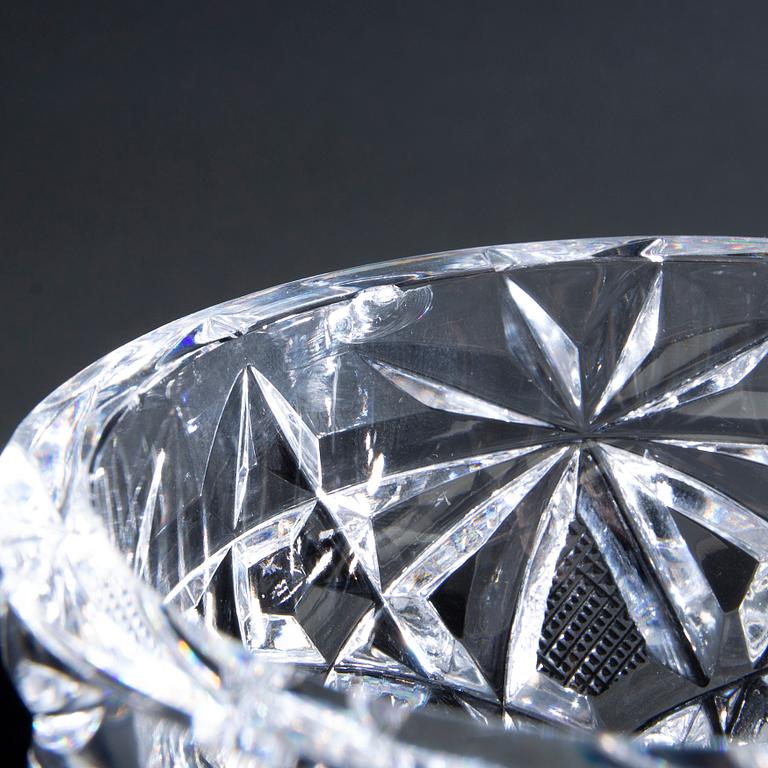BÅLSKÅL, glas, 1900-tal.