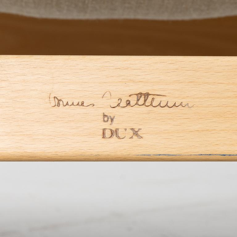 Bruno Mathsson, a pair of 'Pernilla' armchairs, Dux, Sweden, later part of the 20th century.