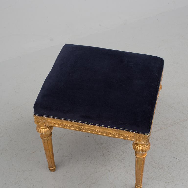 A Gustavian Stool from the late 18th century.