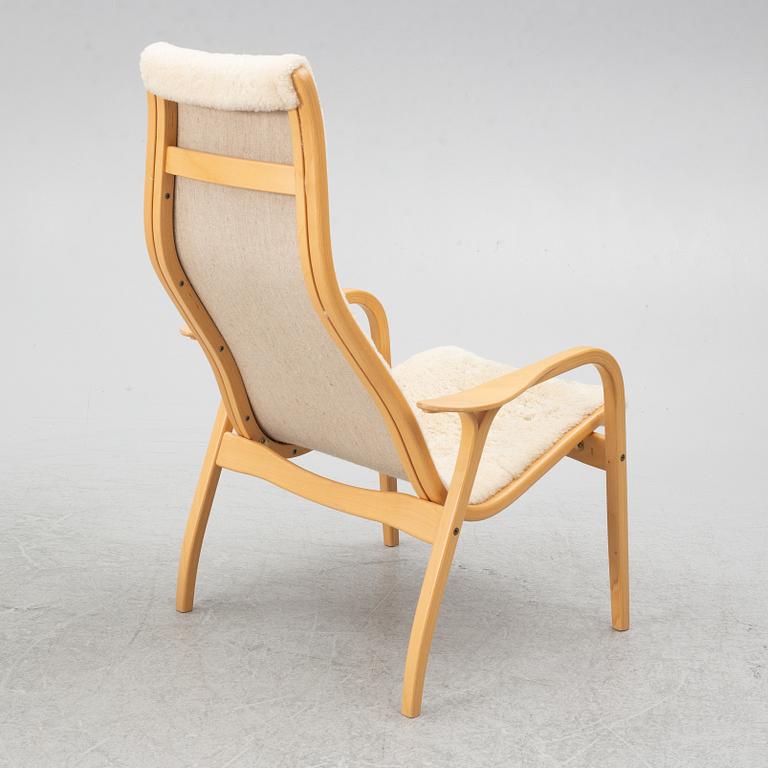 Yngve Ekström, armchair with footstool, "Lamino", Swedese.