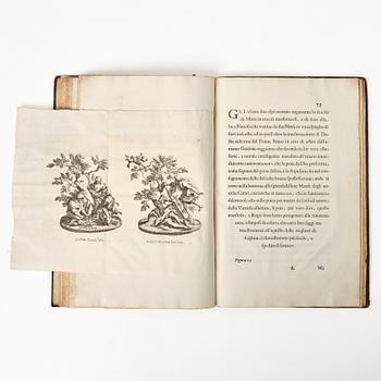 Festival book with plates from Earl Castlemaine’s embassy to the Pope, 1687.