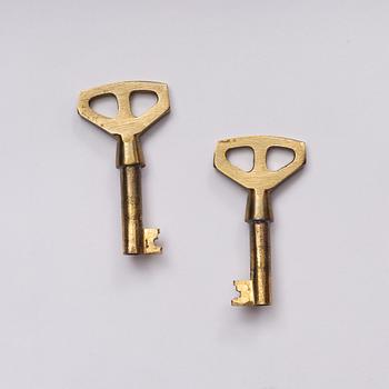 Carl Malmsten, a 'Calmare Nyckel' walnut sideboard.