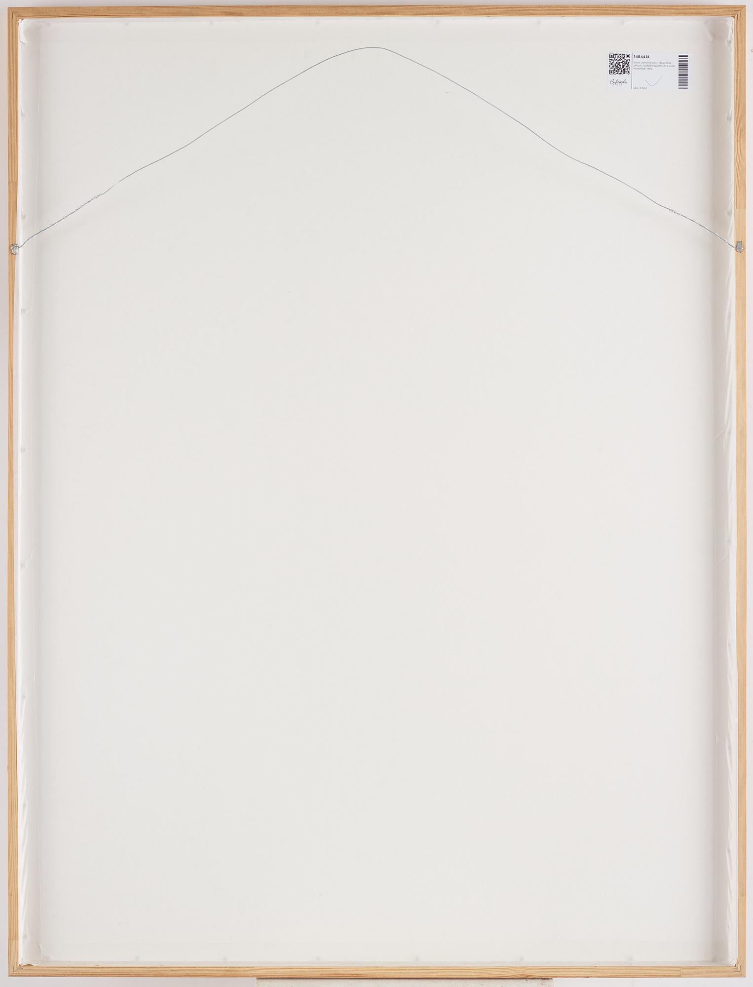 Sture Johannesson, "The Underground will take over Lunds Konsthall February 69".