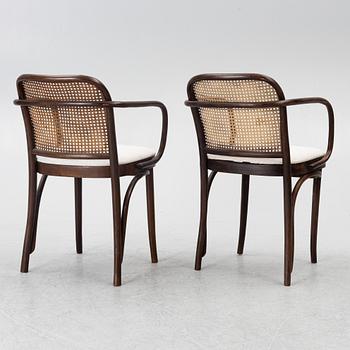 Four armchairs, second half of the 20th century.