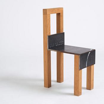 Jonas Bohlin, a 'Sto', chair, ed. 4/70, Jonas Bohlin Design AB Stockholm, post 1990.