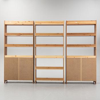 Hyllor, 3 st, Leksvik, IKEA, daterade 1999.