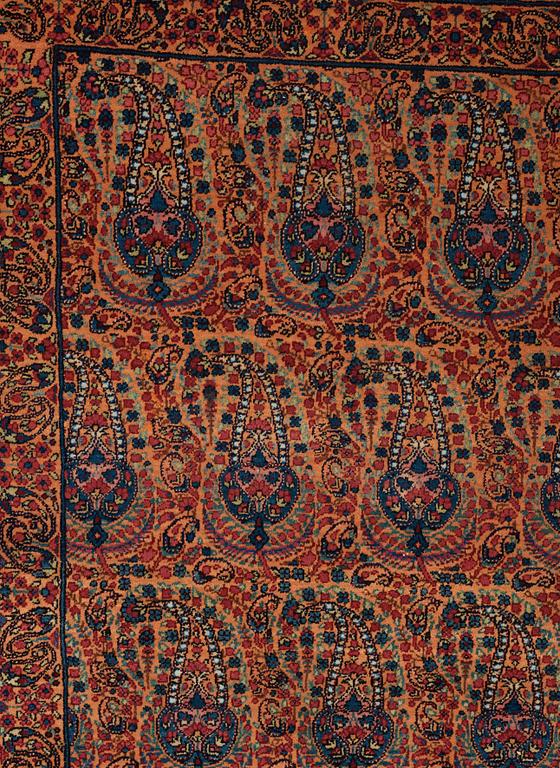 SEMI-ANTIQUE KERMAN. 225,5 x 139,5 cm.