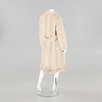 A mink fur coat.