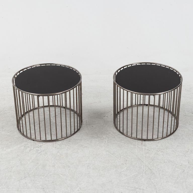 Rodolfo Dordoni, sidobord, ett par, "Caulfield", Minotti, Italien.