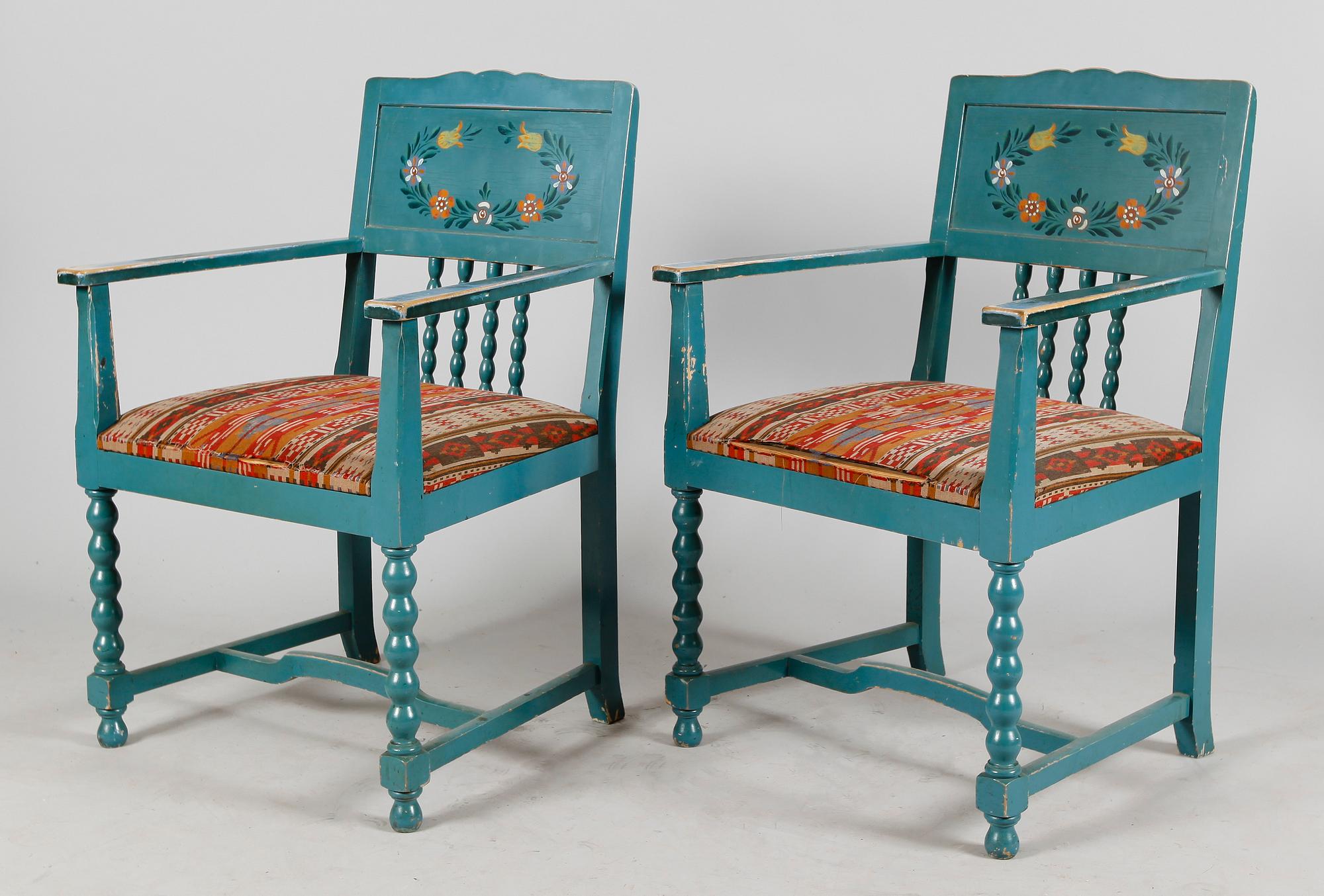 SITTMÖBEL, 6 delar, tidigt 1900-tal.