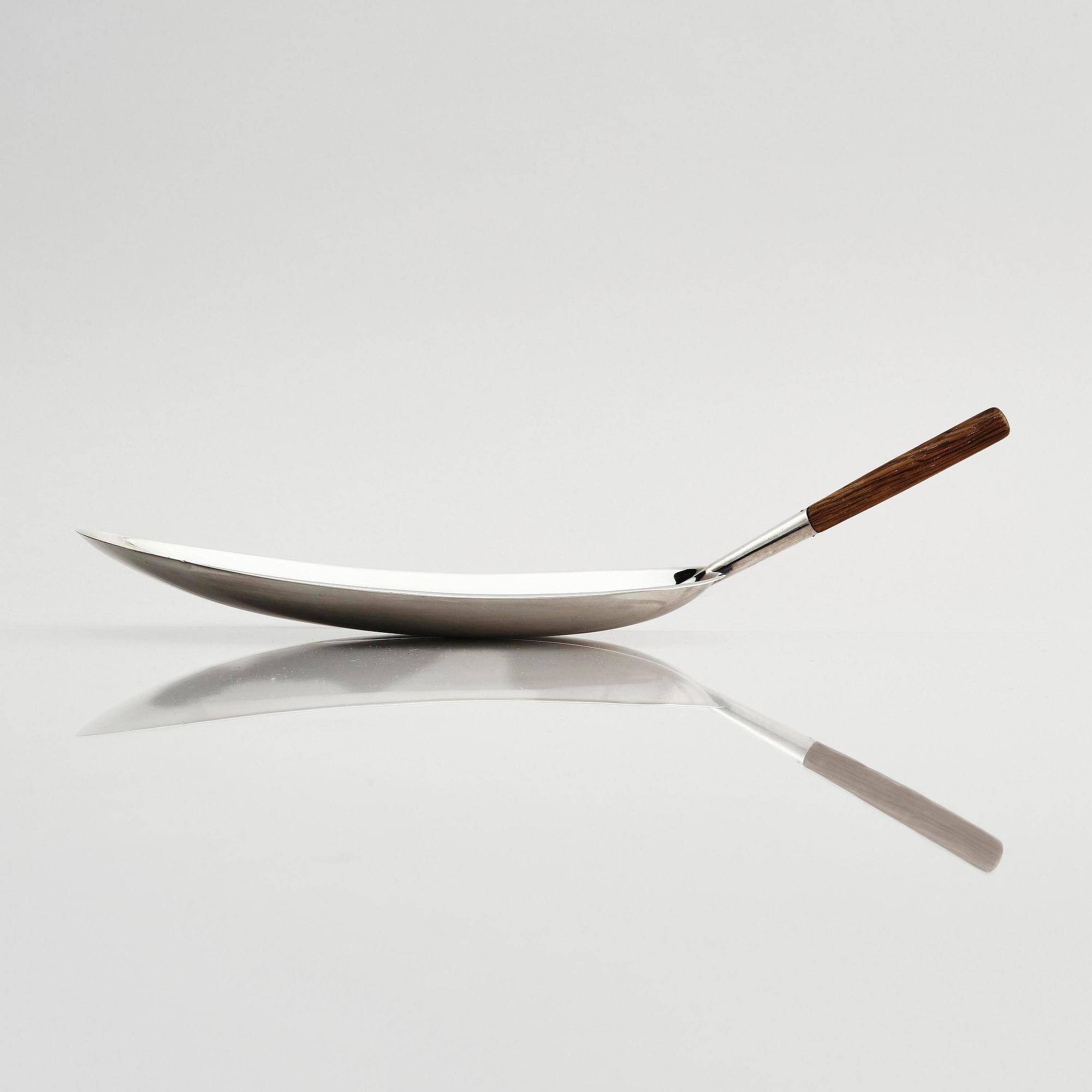 Tapio Wirkkala, skål, silver, modell TW 85, Hopeakeskus, Tavastehus, Finland 1958.