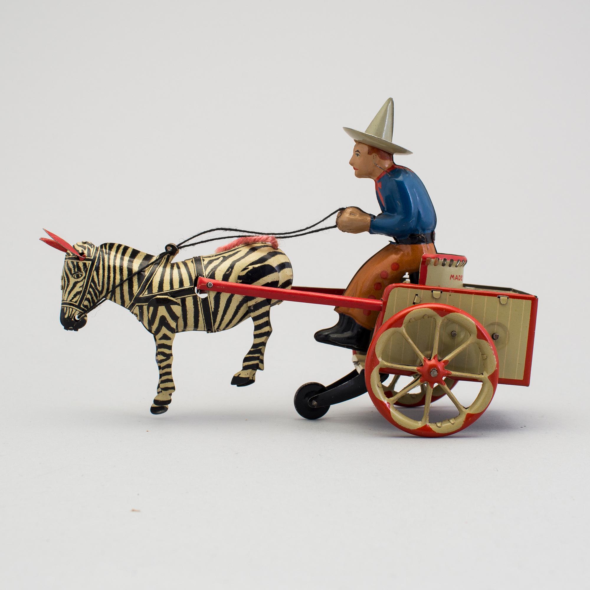 A tinplate NA-NU 752 by Lehmann Germany c. 1950.