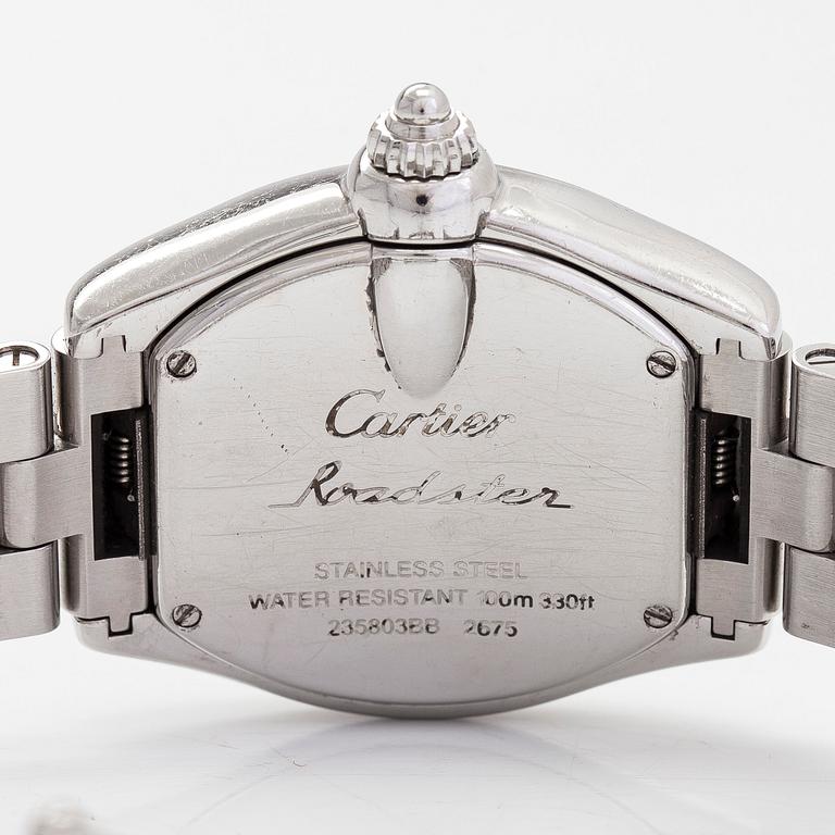 Cartier, Roadster, wristwatch, 31 mm.