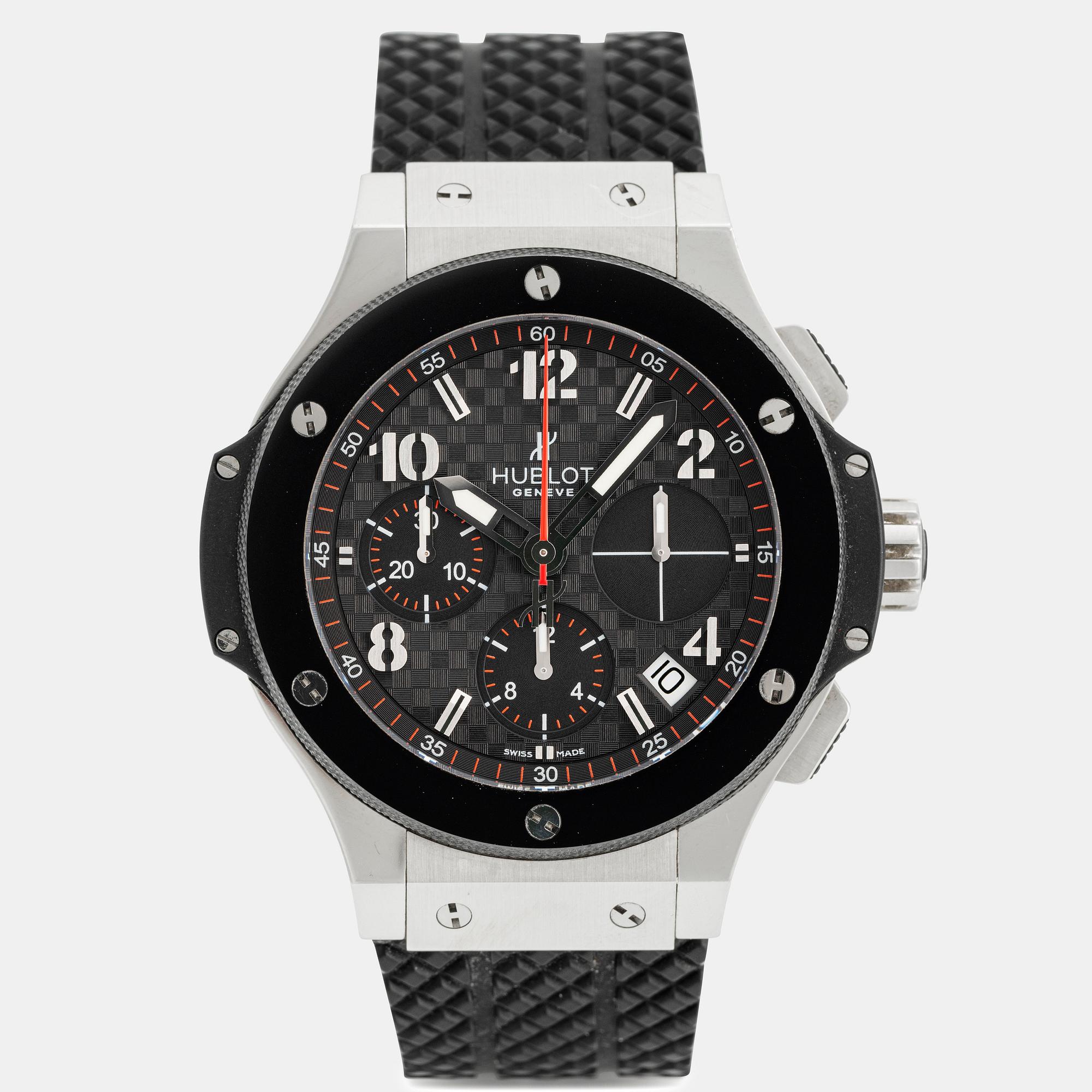 Hublot, Big Bang Steel Ceramic, chronograph, ca 2015.
