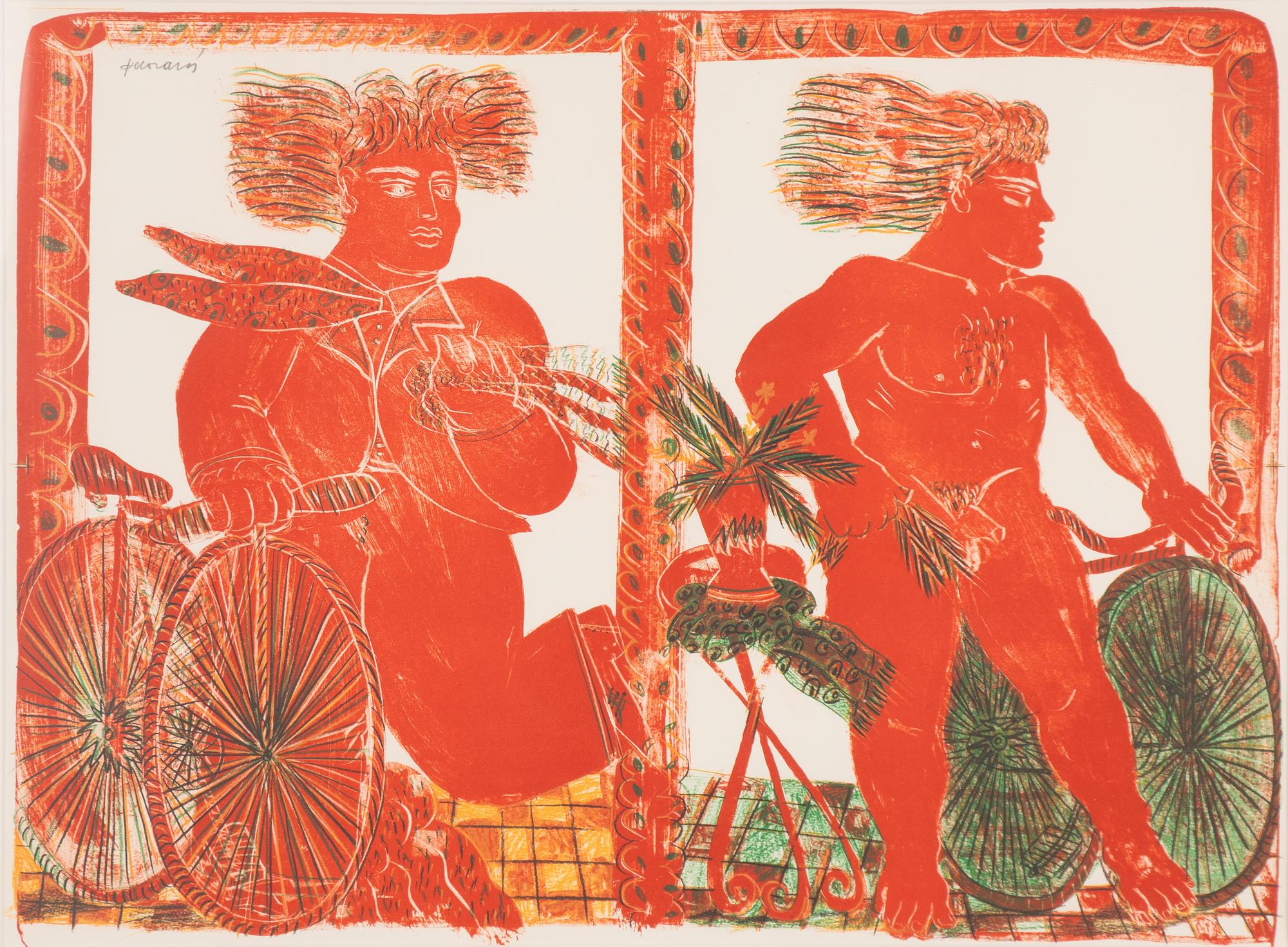 Alexandre Fassianos, Untitled.