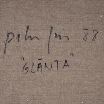 Peter Frie, canvas, signed and dated 88 on verso.