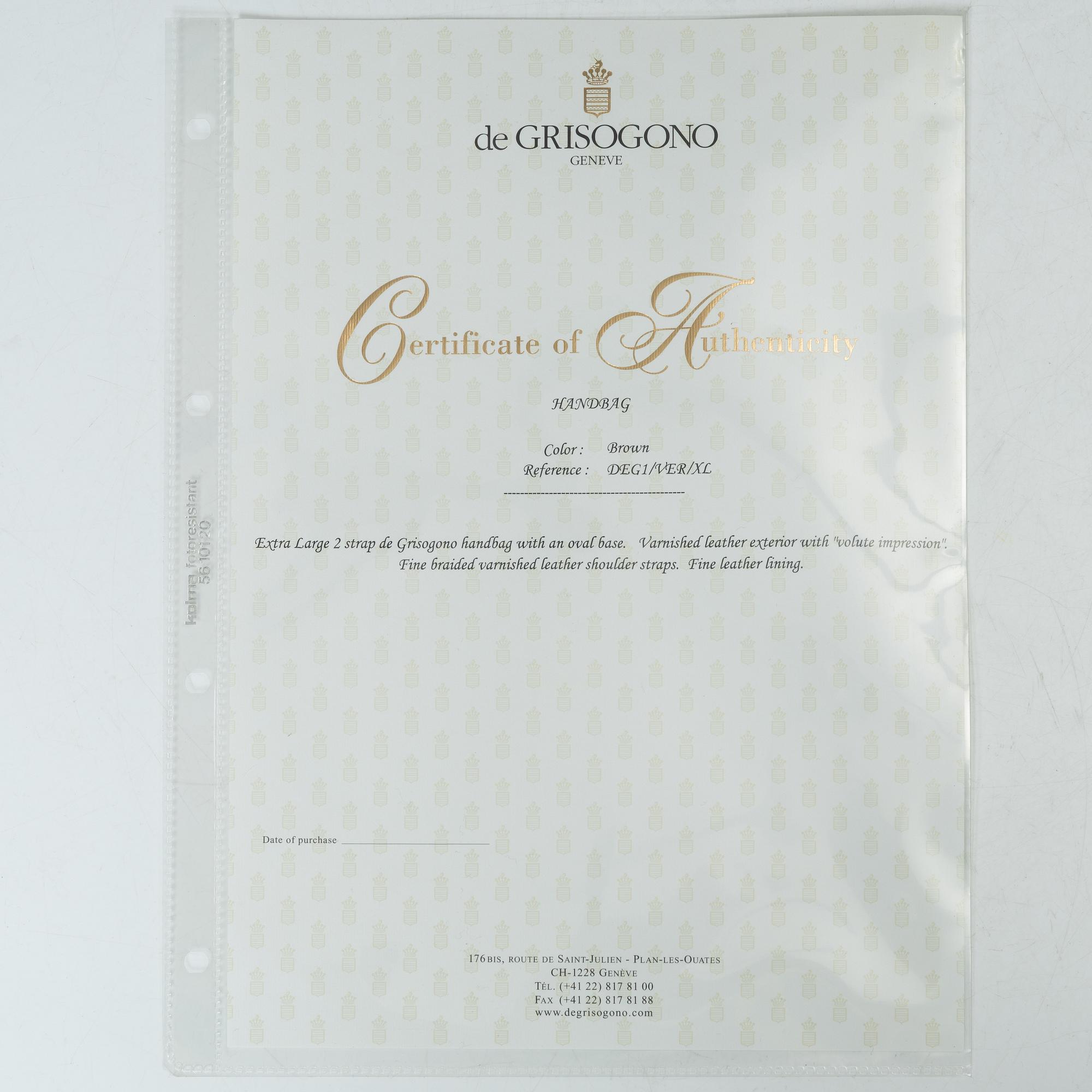 De Grisogono, väska.