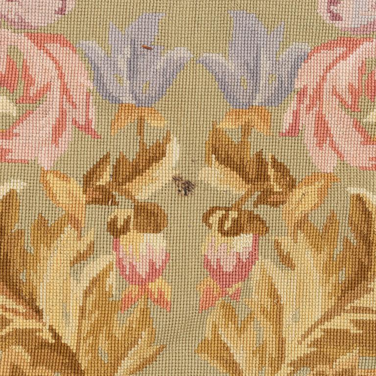 Reve de Desert, carpet, embrodery, Aubusson-style.