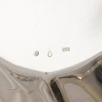 Tarjoiluvatipari, hopeaa, Tšekkoslovakia 1950-luku.