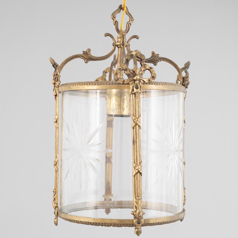 A ceiling lamp, mid-20th Century.