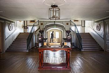 A Swedish mid 19th century table.