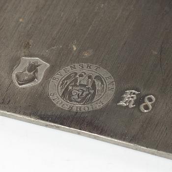 Firma Svenskt Tenn, matchbox, 1936.