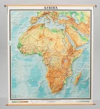 SKOLKARTA, Afrika, 1900-tal.