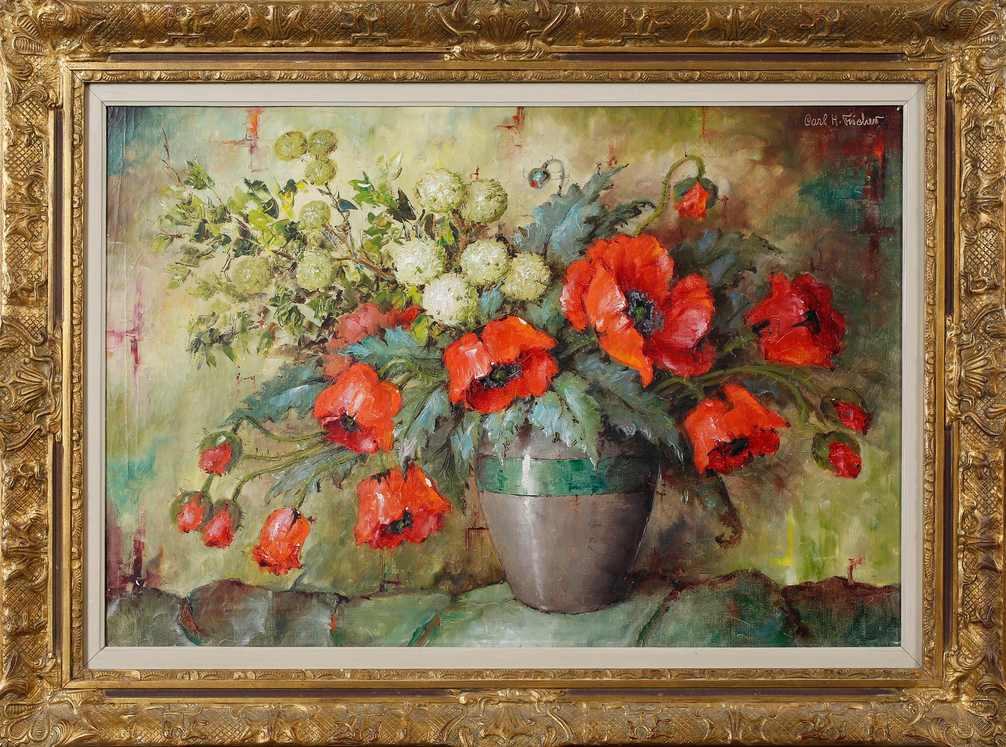 CARL HOLGER FISCHER, oil on canvas, signed.