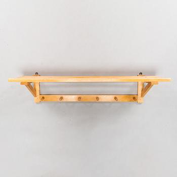 A late 1940s wooden clothes rack '8010' by Asko, Finland.