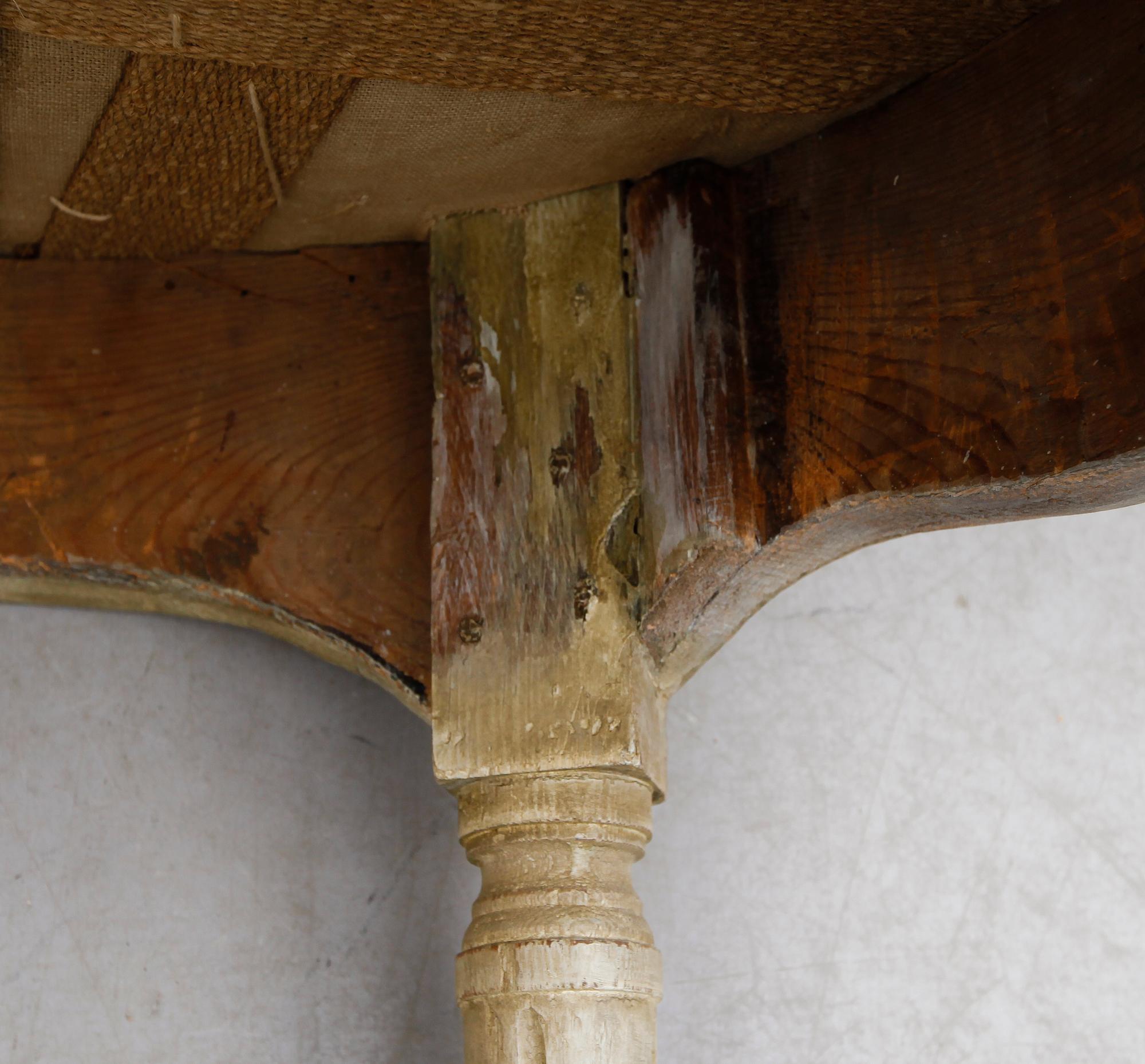 KARMSTOL, rokoko, 1700-tal.