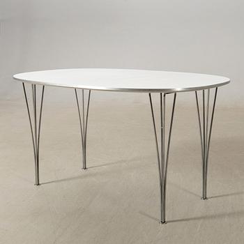 Piet Hein & Bruno Mathsson, bord "Superellips" Fritz Hansen, Danmark 1985.