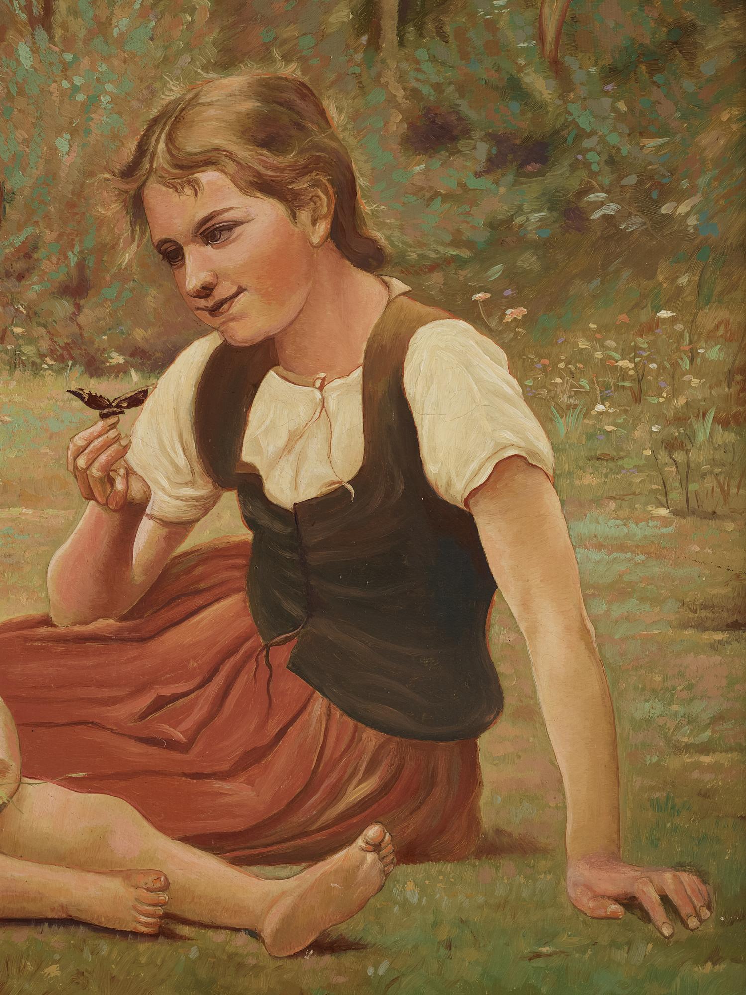 Ludvig Frid, tillskriven, Fjärilen.