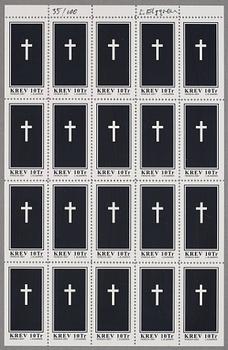 Leif Elggren, Stamps Elga Vargaland, Venice.