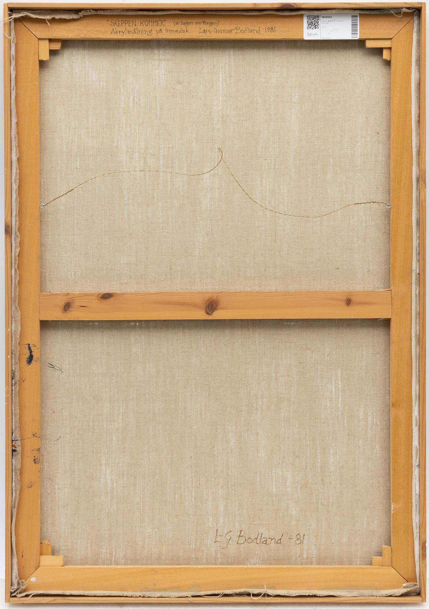 Lars Gunnar Bodland, "Skeppen kommer".