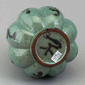 A 1930´s Gabriel Burmeister faience vase.