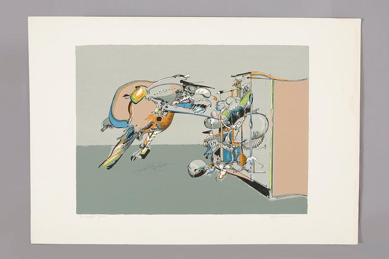 SVEN-ERIK JOHANSSON, 11 screenprints, signed and numbered.