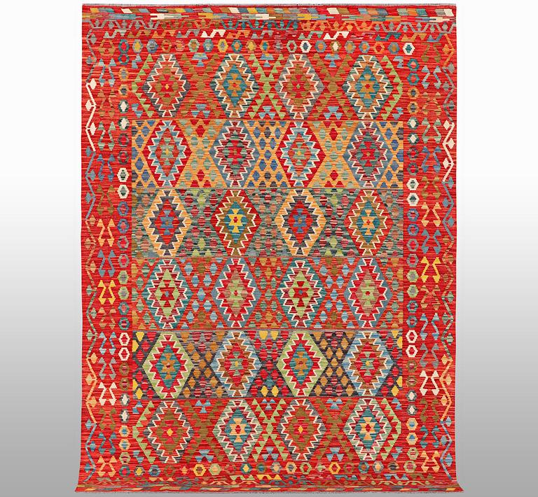 A carpet, kilim, ca 297 x 202 cm.