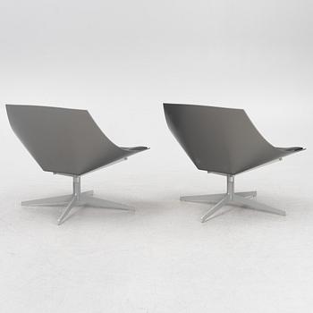 Jurgen Laub & Marcus Jehs, a pair of model 'JL10' chairs, Fritz Hansen, Denmark.