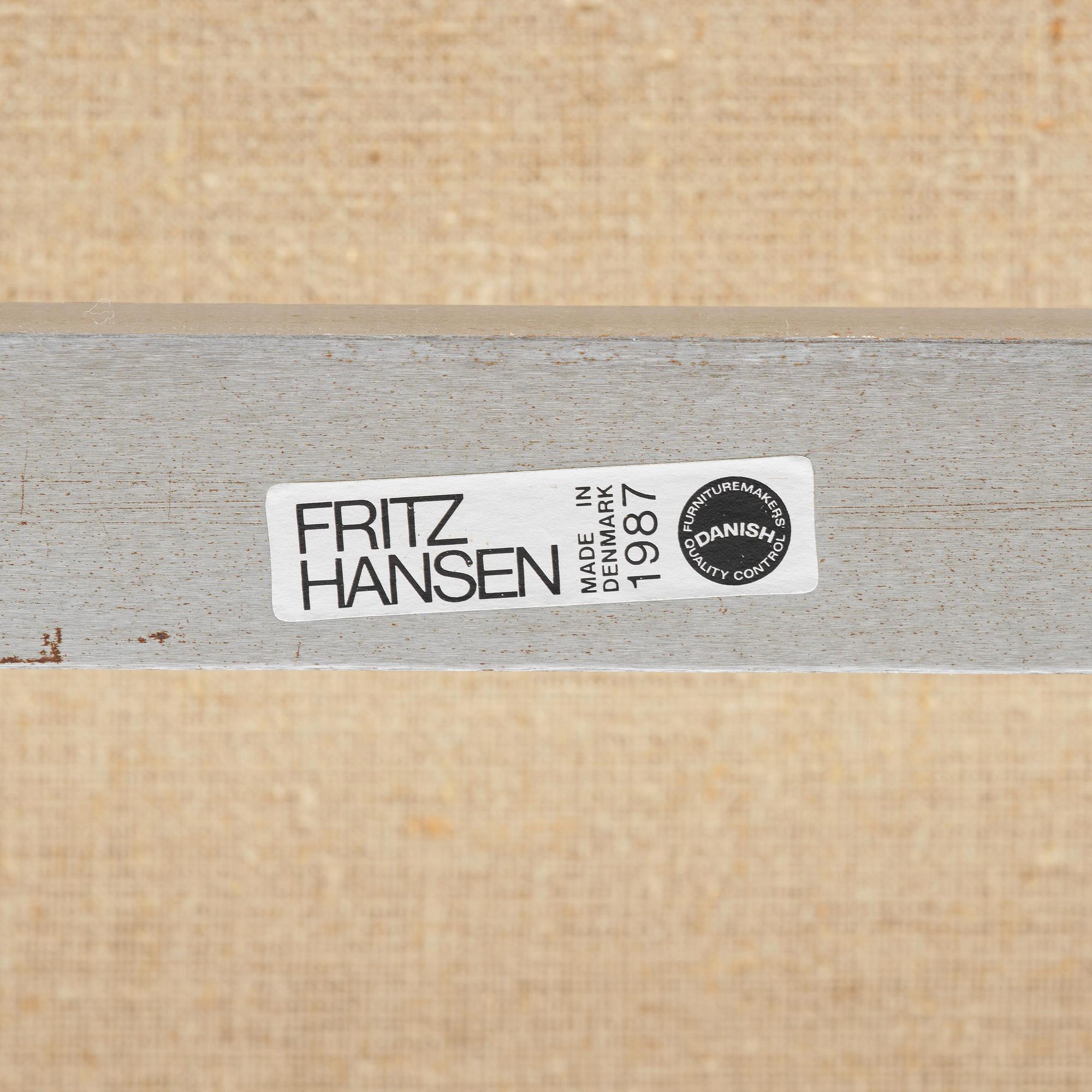 Poul Kjaerholm, soffa, "PK31-2", Fritz Hansen, Danmark, 1987.