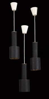 ALVAR AALTO, takarmaturer, 3 st, "A 110, Handgranat", sannolikt för Valaistustyö Ky, Finland.