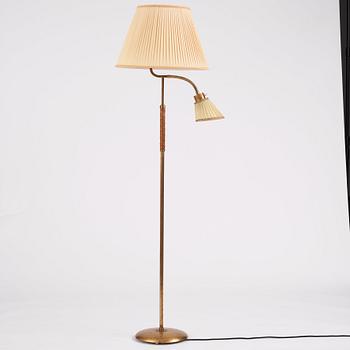 Bertil Brisborg, a floor lamp, model "32600", Nordiska Kompaniet 1950s.
