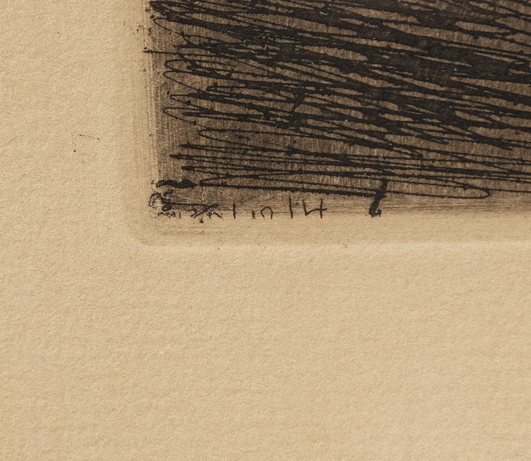 Anders Zorn, "Sängpallen".