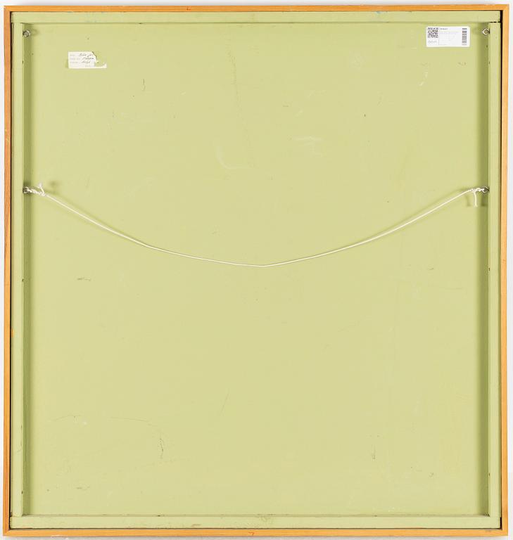 Björn Carlén, akryl på pannå, signerad och daterad 74.