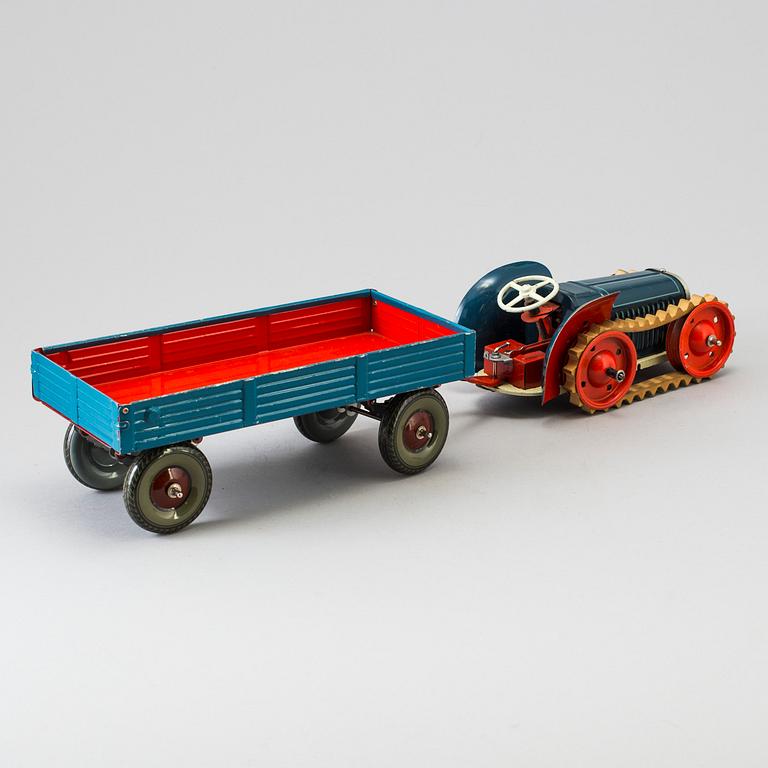 LEKSAKER, 4 stycken, Tyskland, 1950/60-tal.