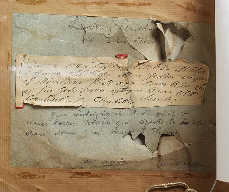 JONAS FORSLUND, pastel, not signed.