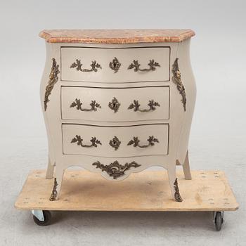 A Rococo style chest of drawers, early 20th century.