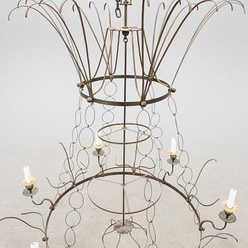 A 20th century chandelier.