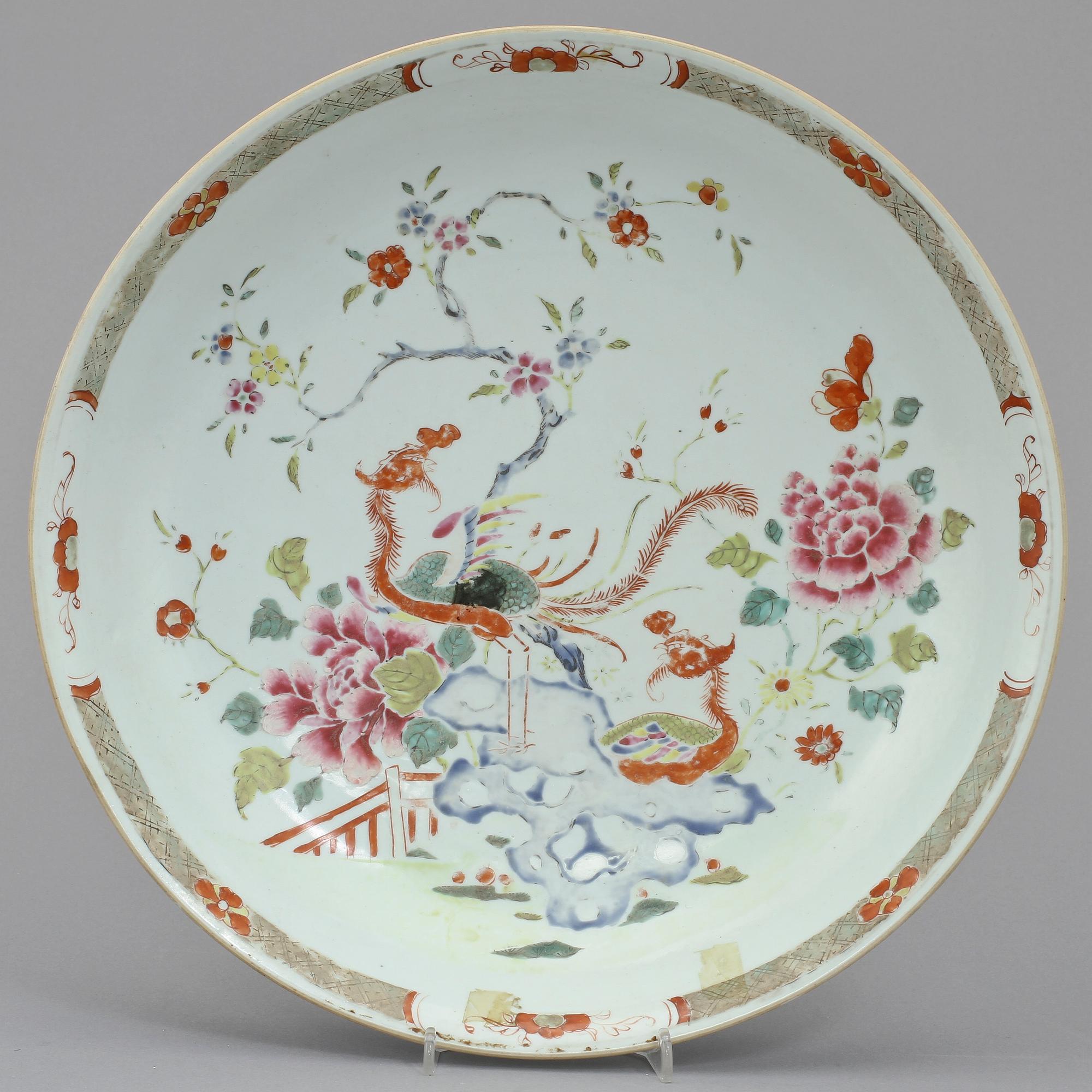 FAT, porslin, Kina, 1700-tal.